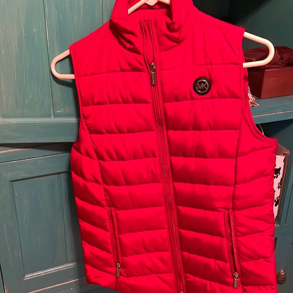 Michael Korean RED ladies vest